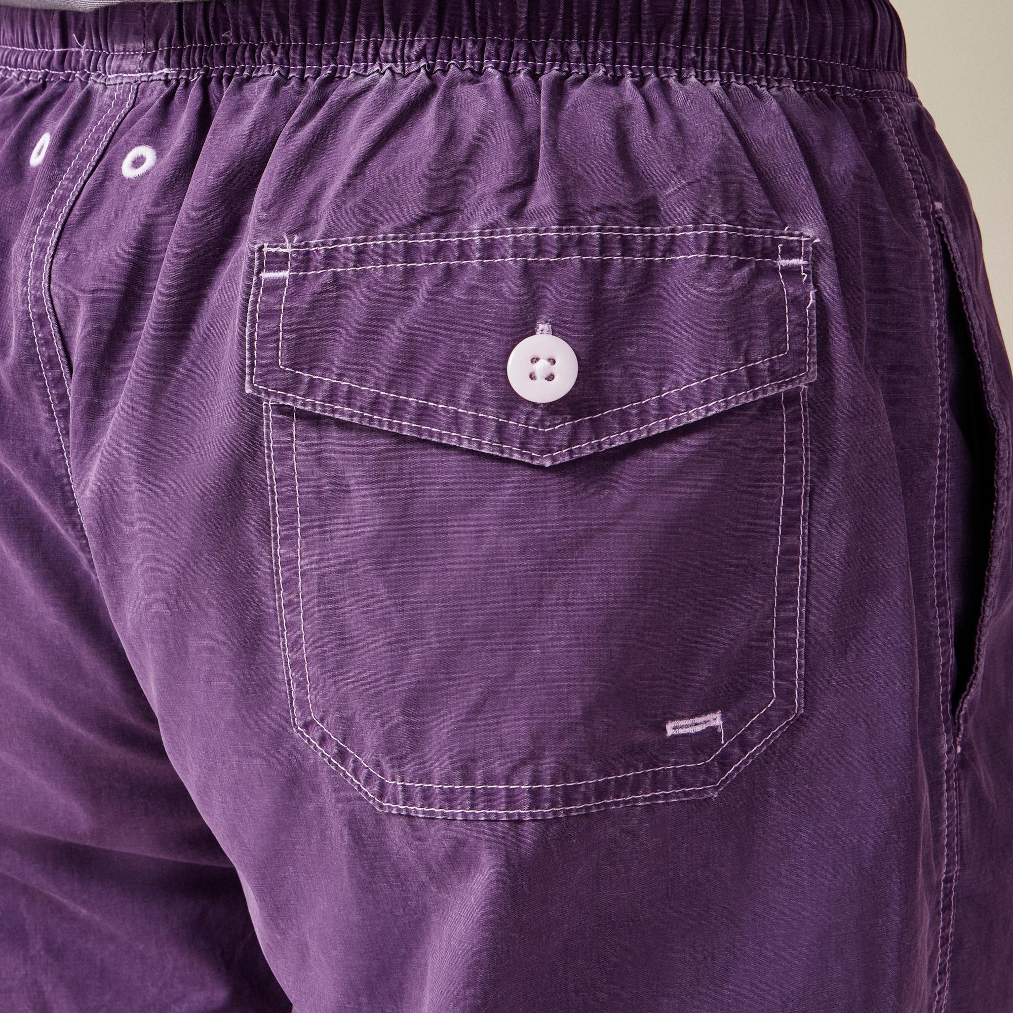5" pigment-dyed swim trunk Product Image