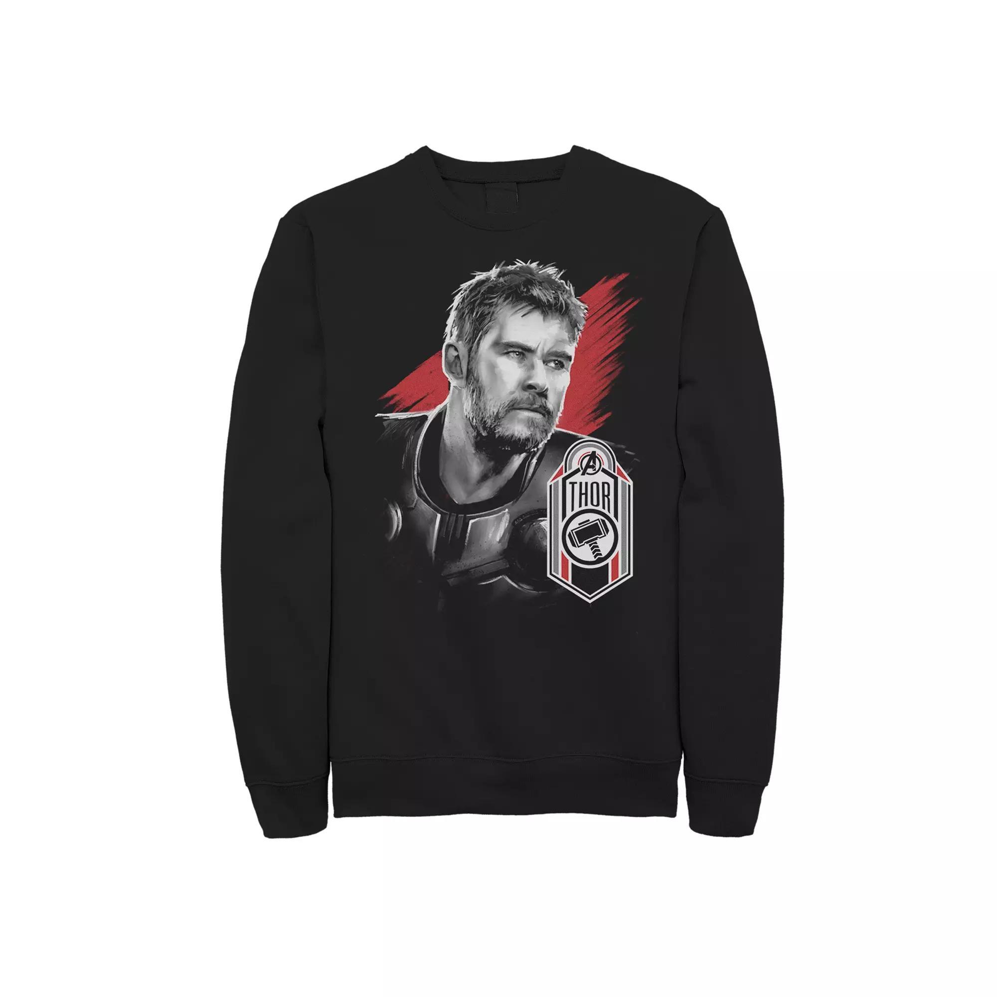 Men's Avengers Endgame Thor Poster Pullover,  Product Image