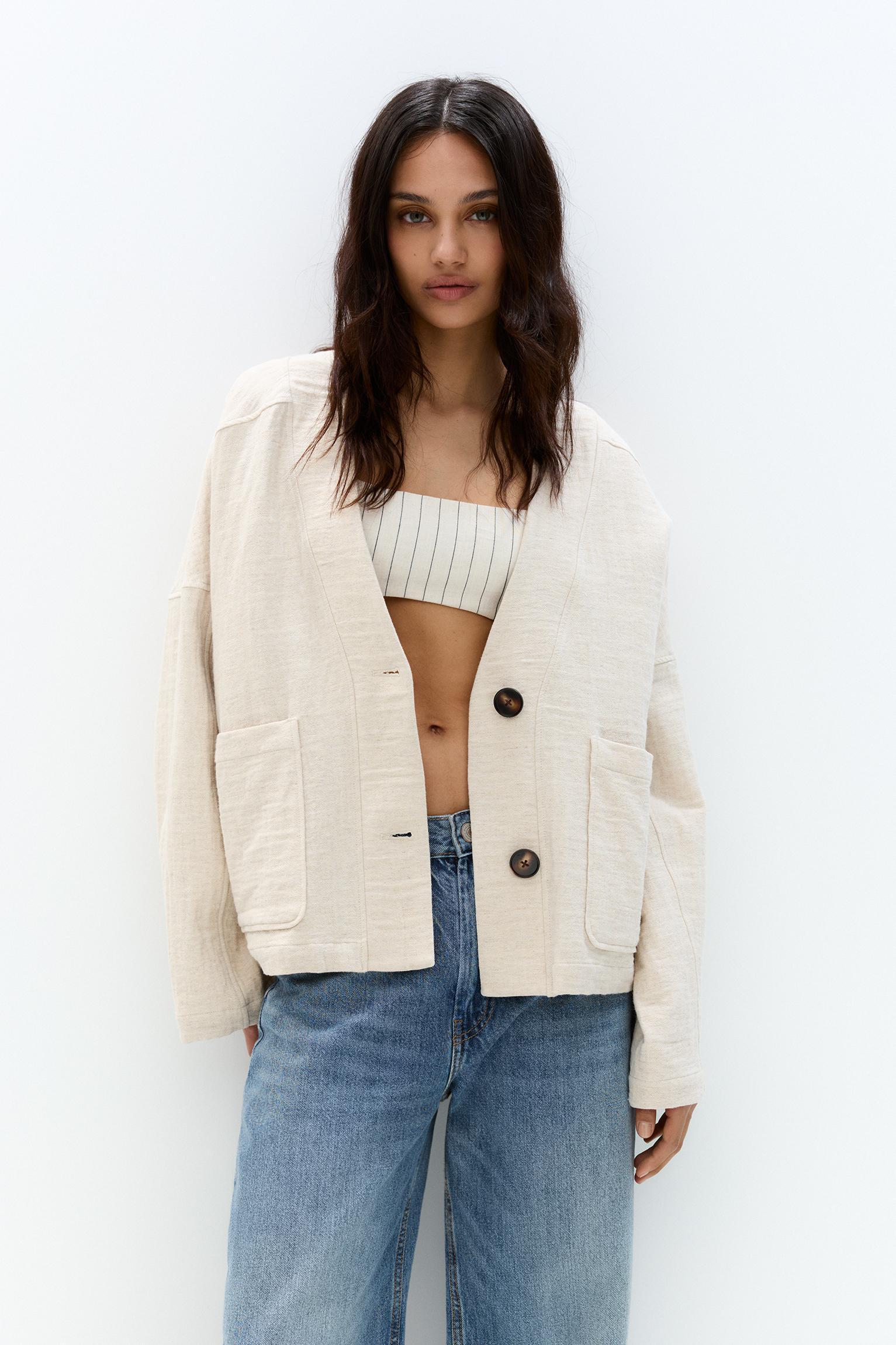 Rustic kimono jacket Product Image