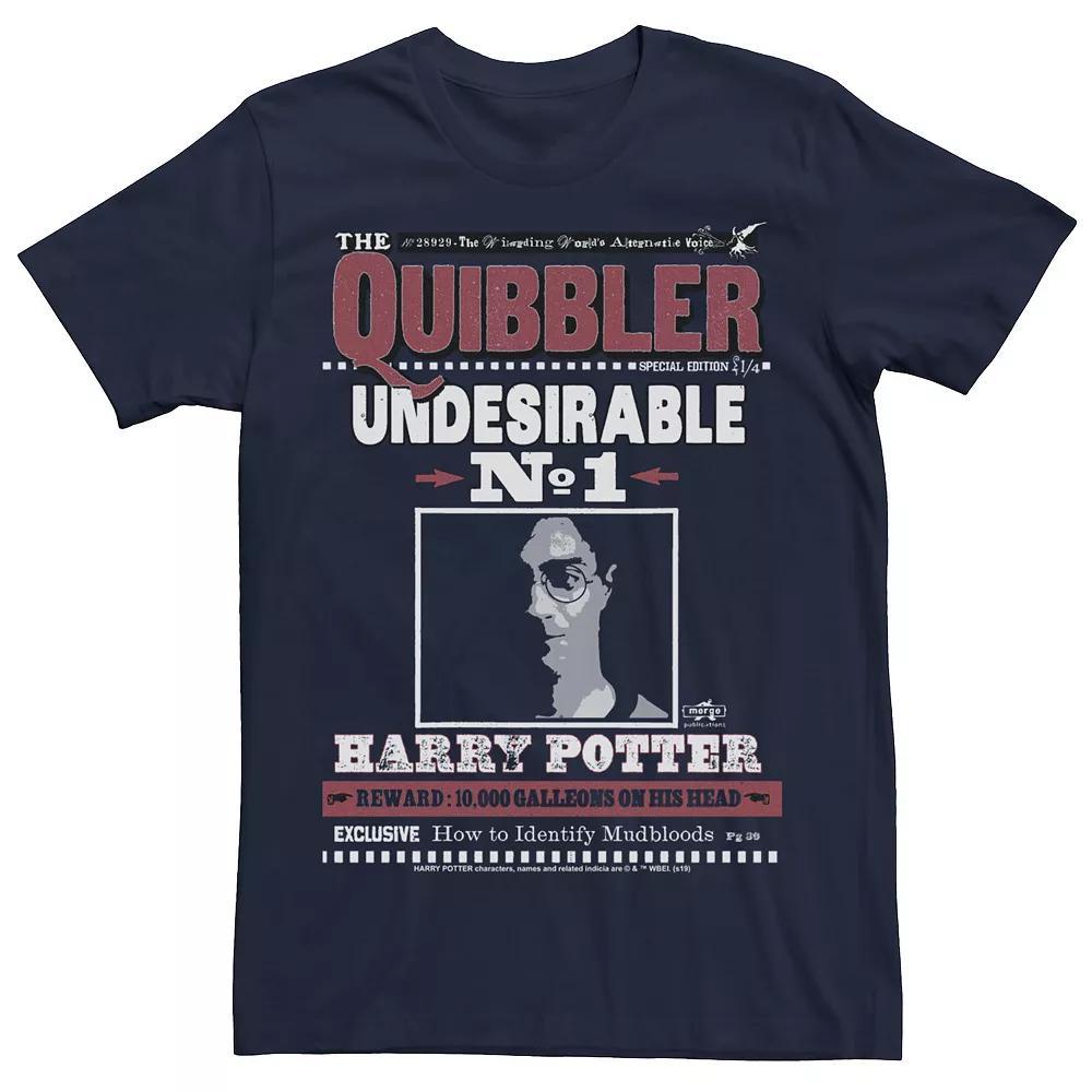 Men's Harry Potter The Quibbler Front page Newspaper Graphic Tee,  Product Image