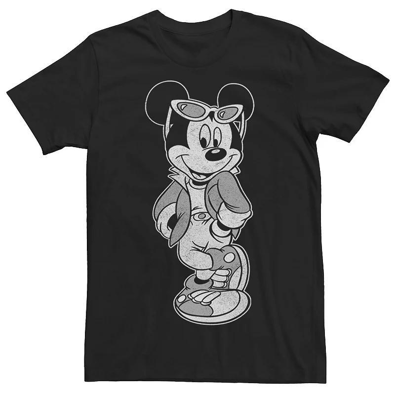 Disney's Mickey And Friends Mickey Mouse Cool Portrait Men's Tee, Boy's, Size: XS, Black Product Image