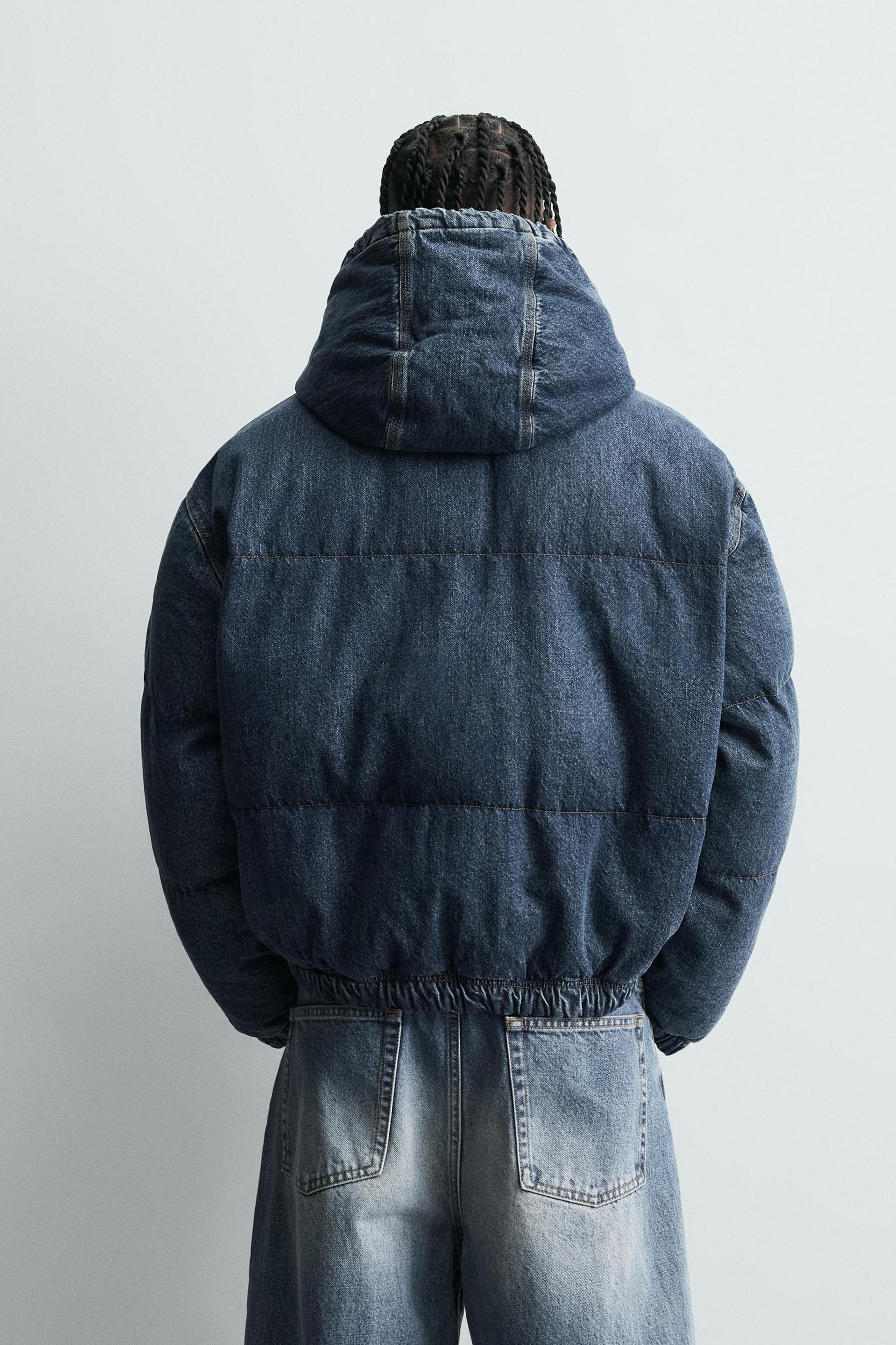 QUILTED DENIM JACKET Product Image