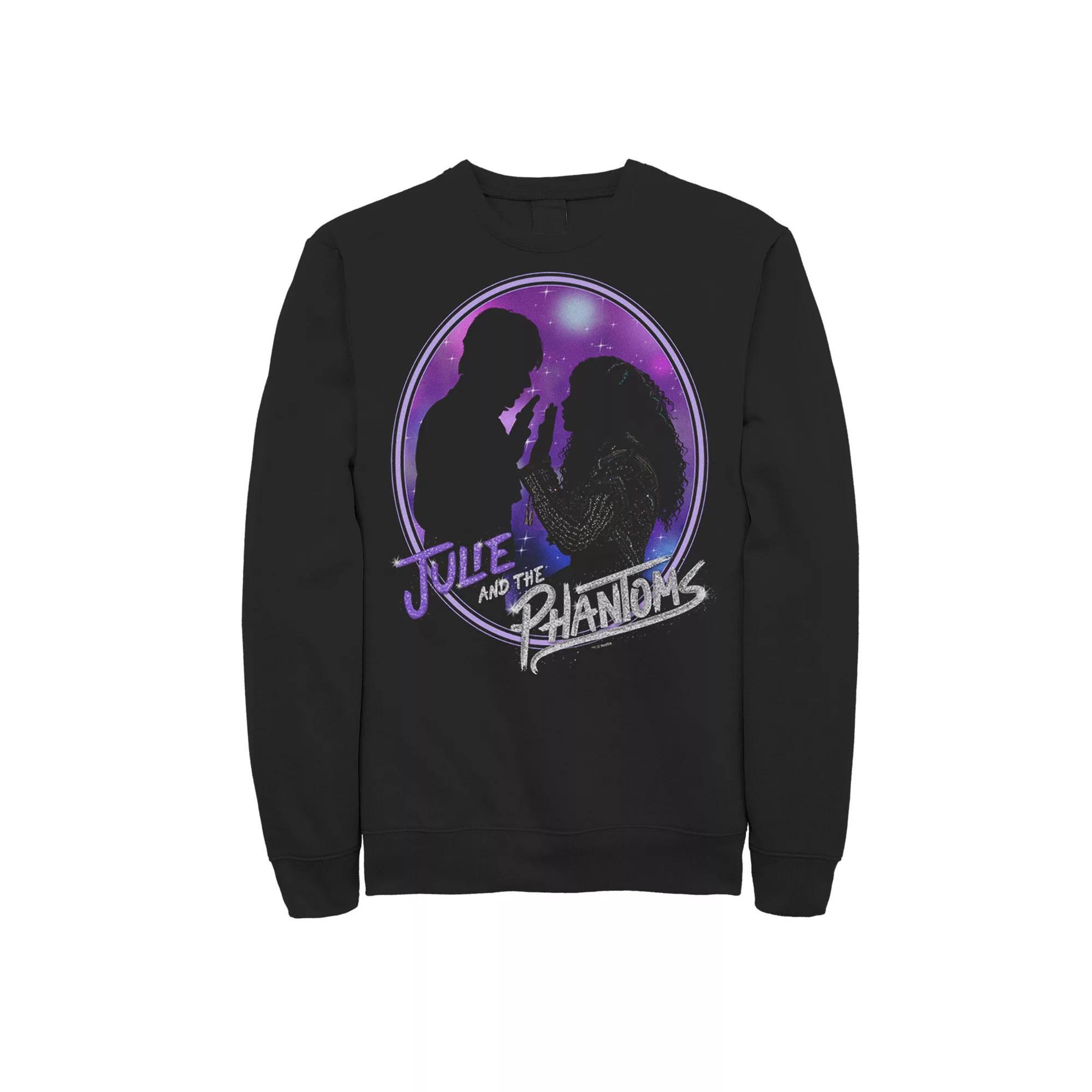 Men's Julie And The Phantoms Circle Silhouette Logo Sweatshirt,  Product Image