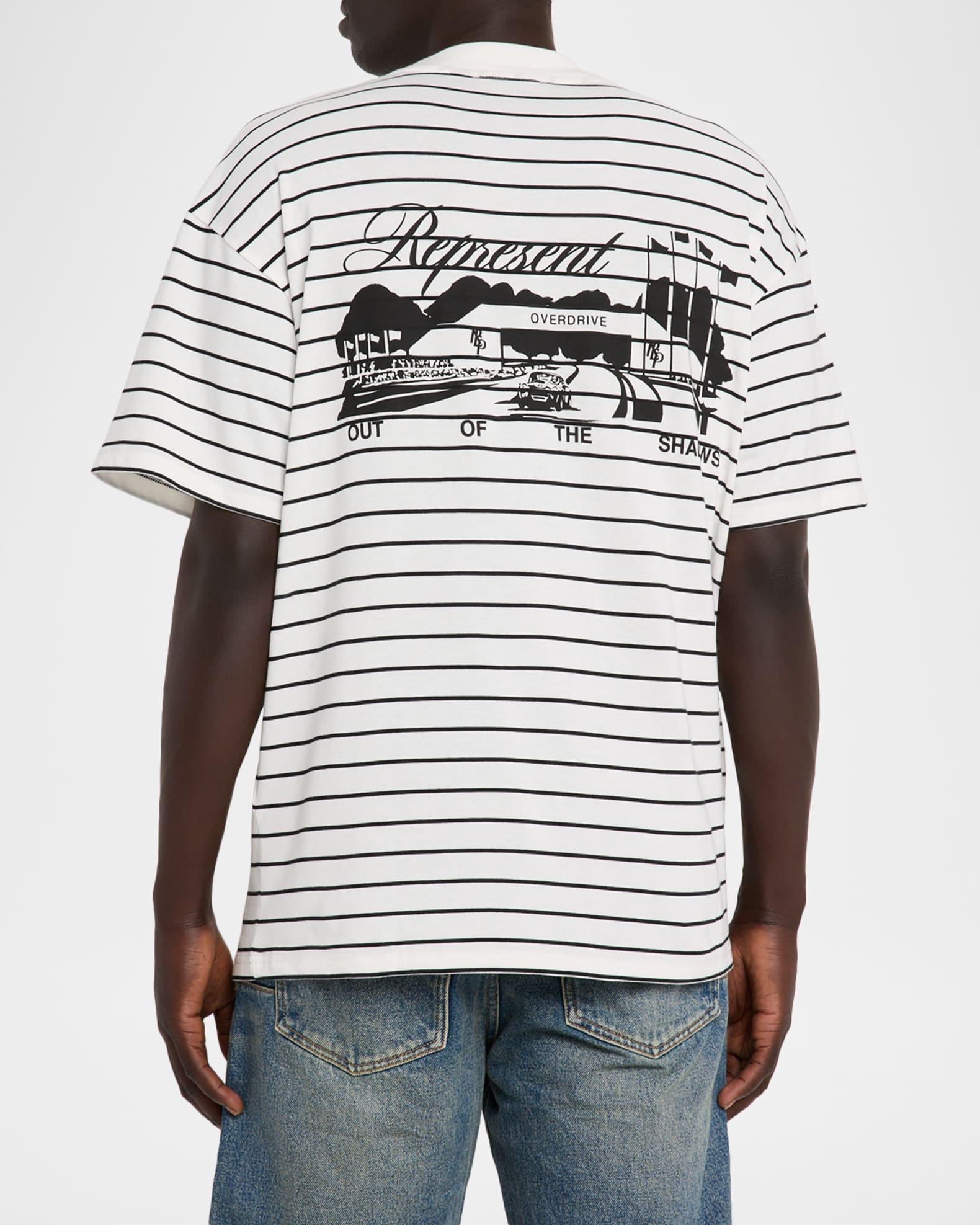 Men's Raceway Stripe Graphic T-Shirt Product Image