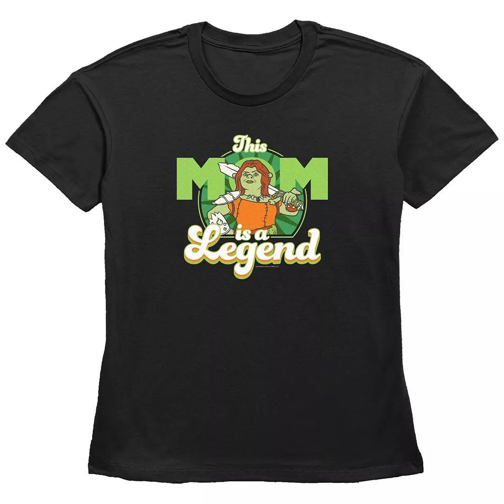 Women's Shrek This Mom Is A Rebel Basic Fit Graphic Tee,  Product Image