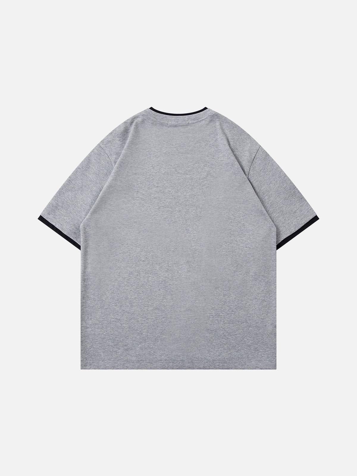 Aelfric Eden Wrinkle Patchwork Two Layer Tee Product Image