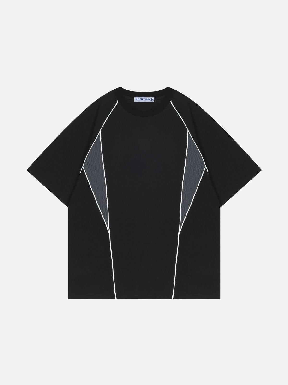 Aelfric Eden Mesh Patchwork Tee Product Image