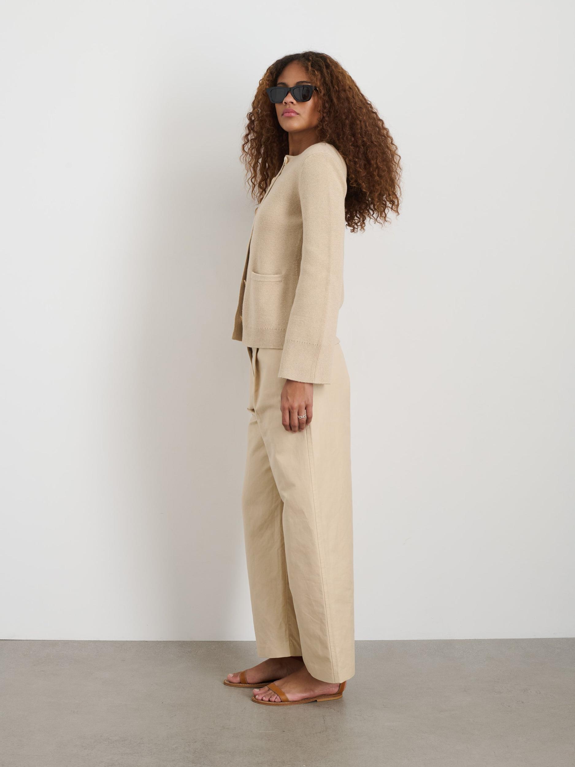 Soho Pant In Cotton Linen Product Image