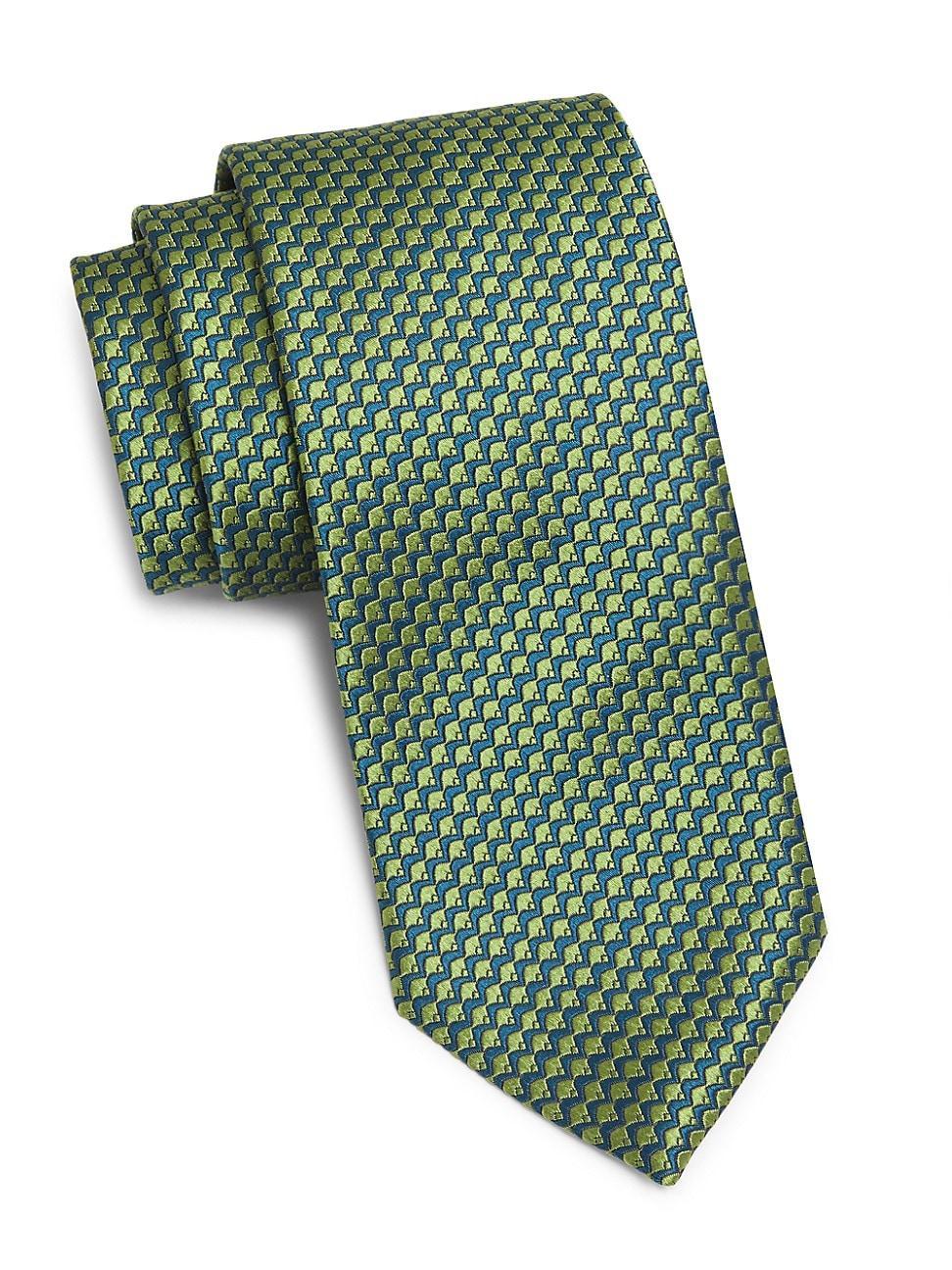 Mens Jacquard Silk Tie Product Image