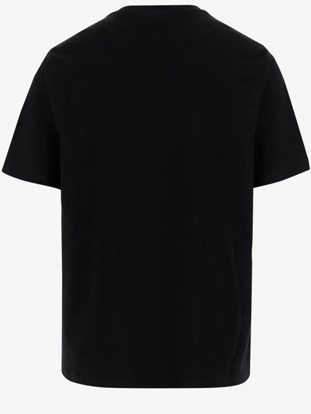 AMIRI Black Cotton T-shirt With Bold Logo Statement Product Image