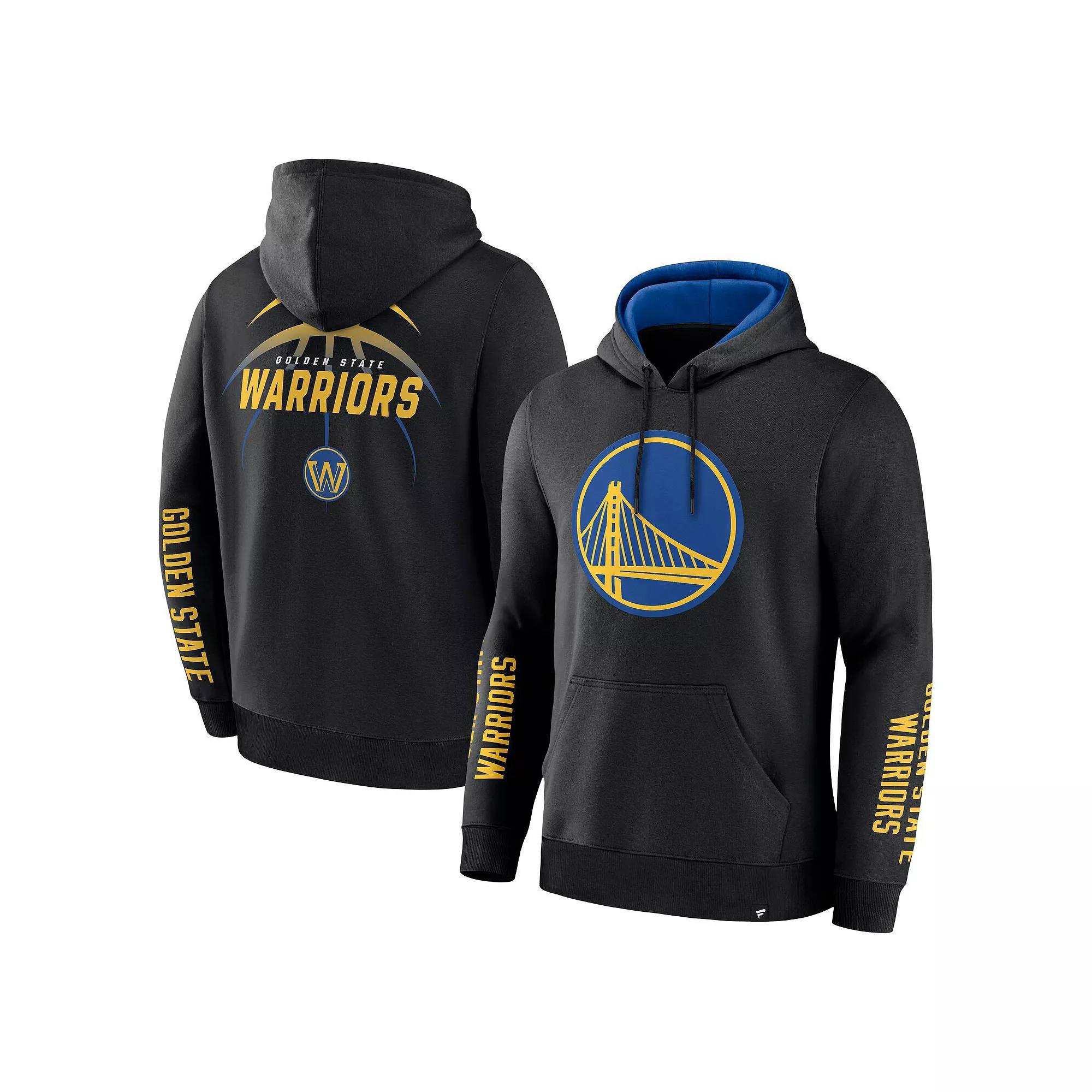 Men's Fanatics Black Golden State Warriors Legacy Guard Pullover Hoodie, Size: Large Product Image
