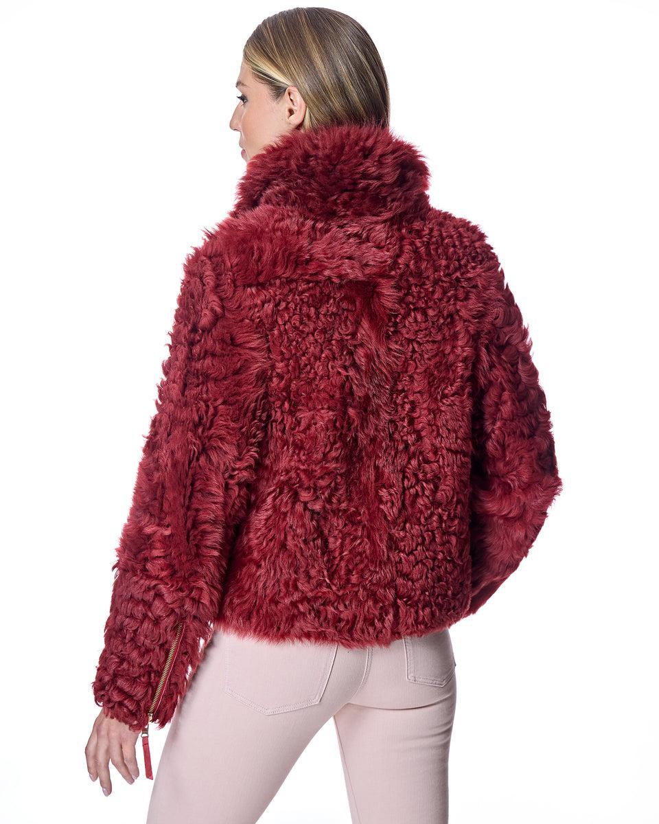 Reversible Curly Lamb Jacket Product Image