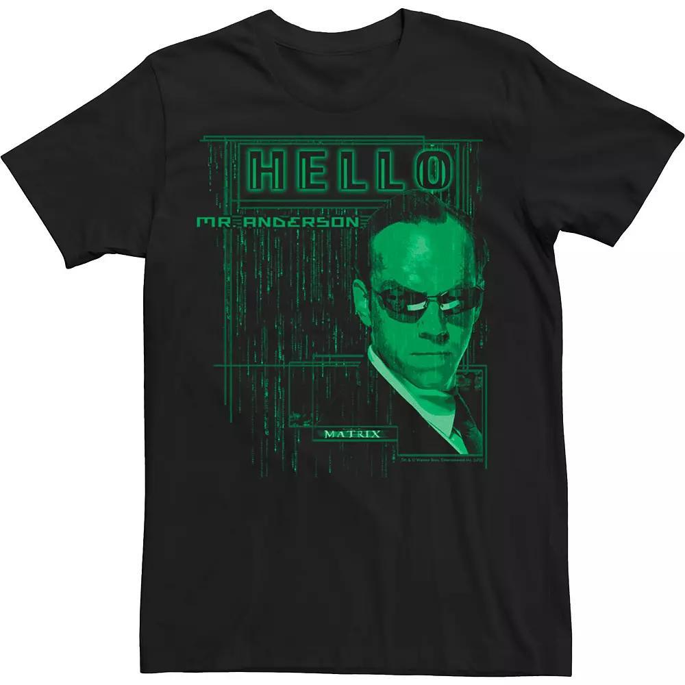 Big & Tall Disney Villains Hades Rock N Roll Style Portrait Tee, Men's,  Product Image