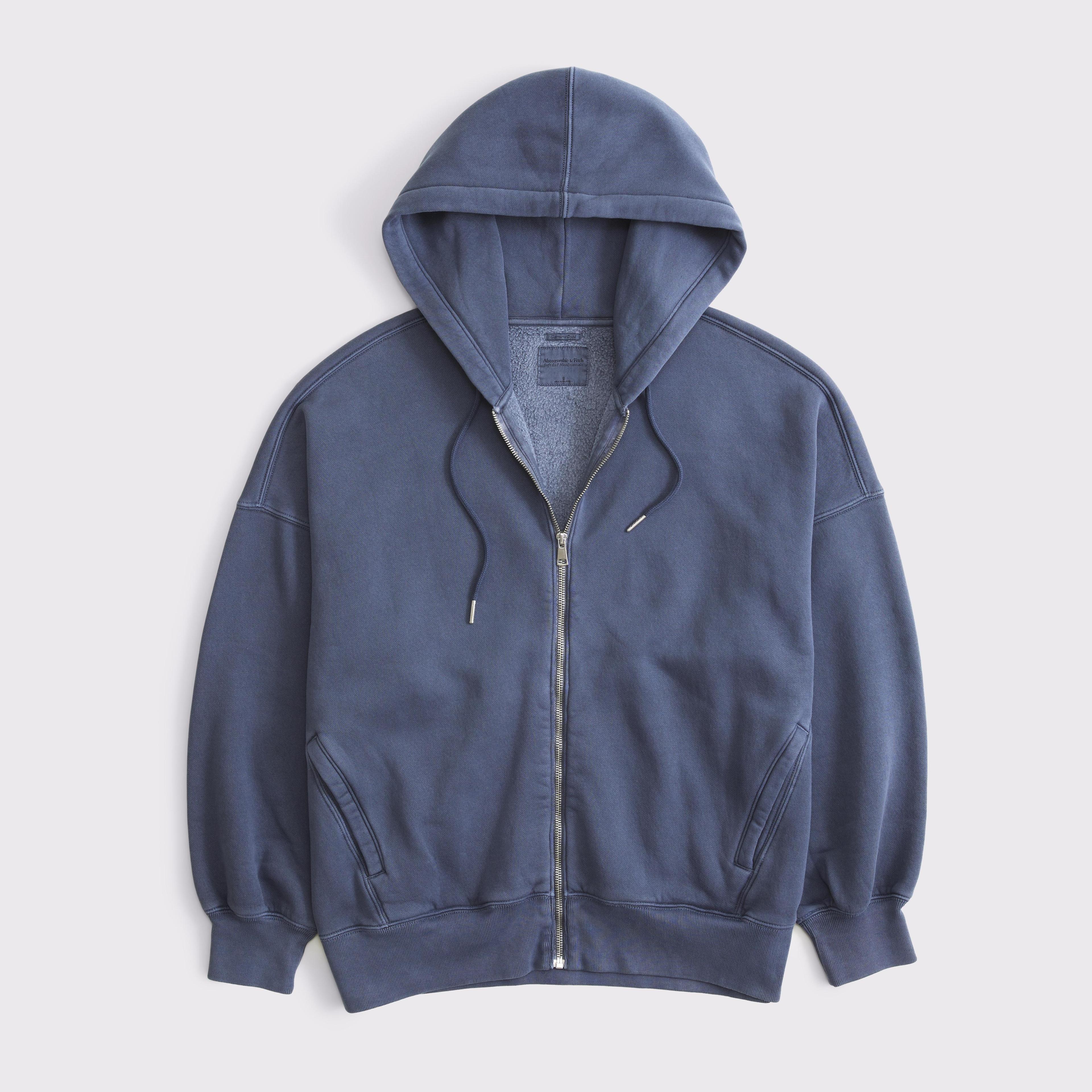 Essential Oversized Sunday Hooded Full-Zip Product Image