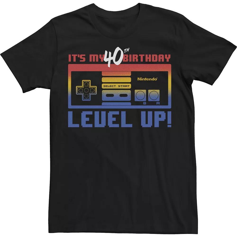 Big & Tall Back To The Future Clock Tower Movie Quote Tee, Men's,  Product Image