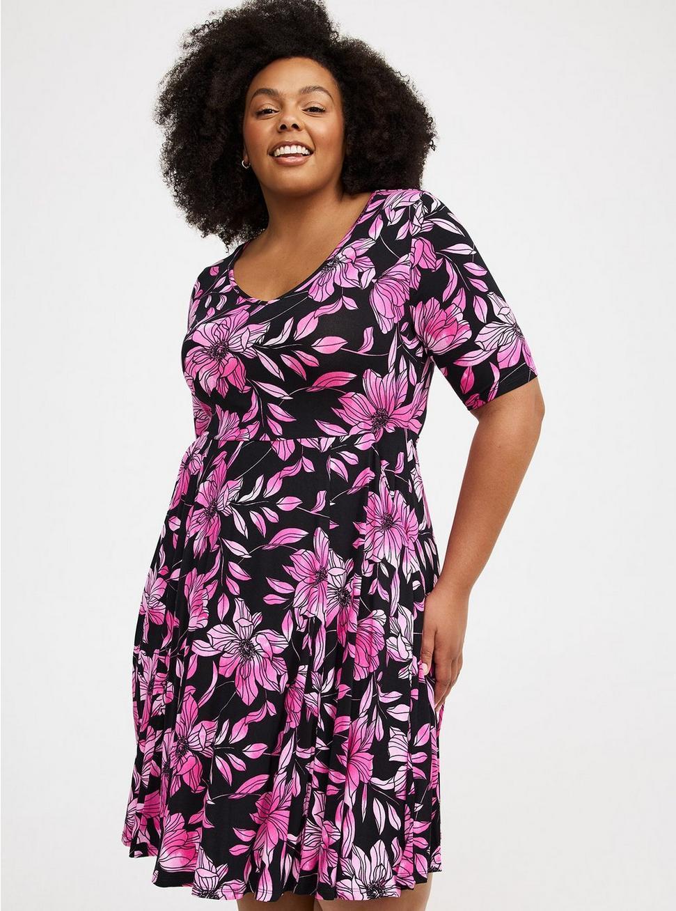 Mini Super Soft Skater Dress Product Image