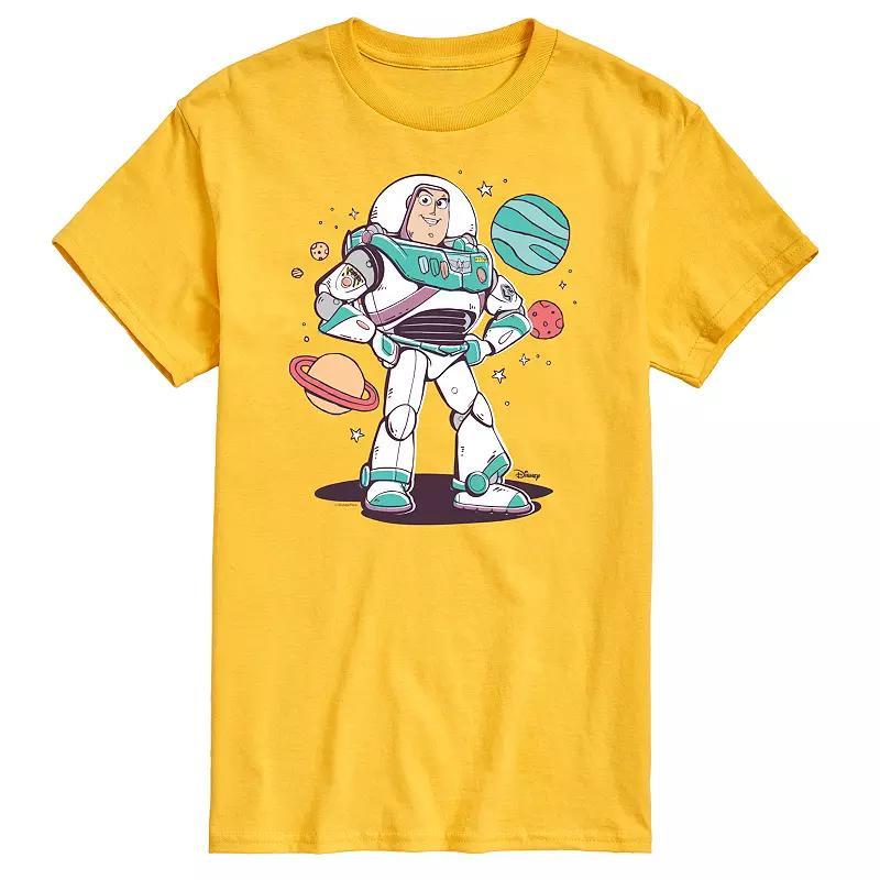 Disney / Pixar's Toy Story 4 Men's Buzz and Planets Graphic Tee,  Product Image
