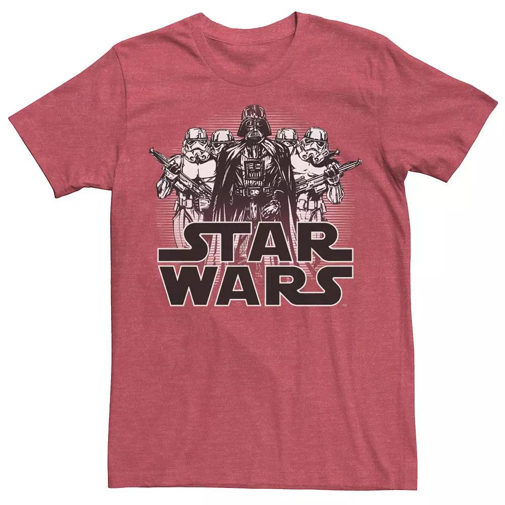 Men's Star Wars Dark Group Tee, Size: Medium, Navy Grey Product Image