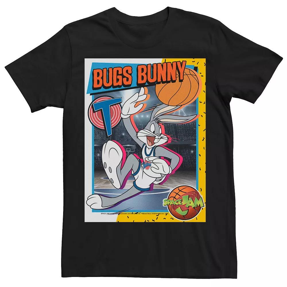 Men's Space Jam Bugs Bunny Trading Card Tee,  Product Image