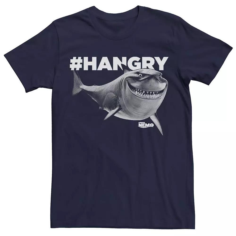 Men's Disney Pixar Finding Nemo Hangry Bruce Graphic Tee, Size: Large, Blue Product Image