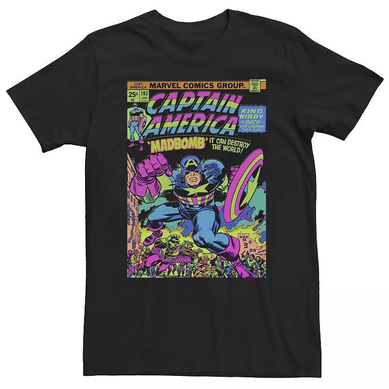 Men's Marvel's Tales Of Suspense Monstro Vintage Comic Cover Tee, Size: XL, Black Product Image