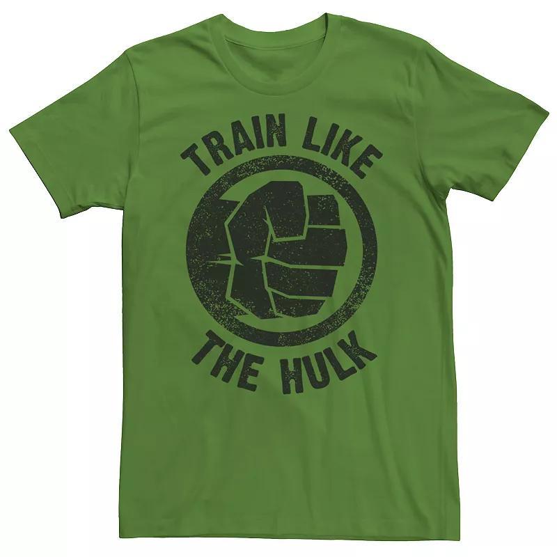 Men's Marvel Train Like The Hulk Emblem Tee, Size: XXL, Kelly Product Image