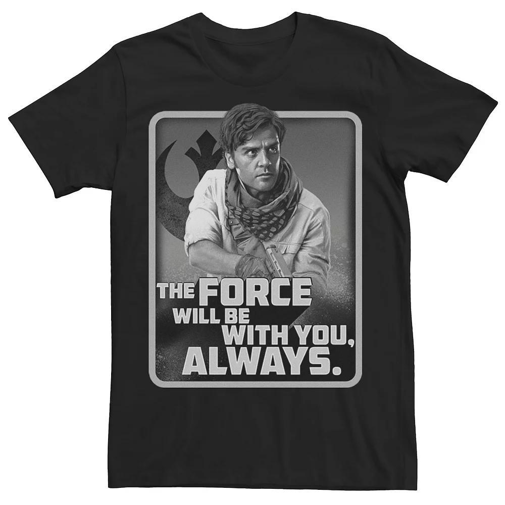 Men's Star Wars: The Rise Of Skywalker Poe Force Will Be With You Tee,  Product Image
