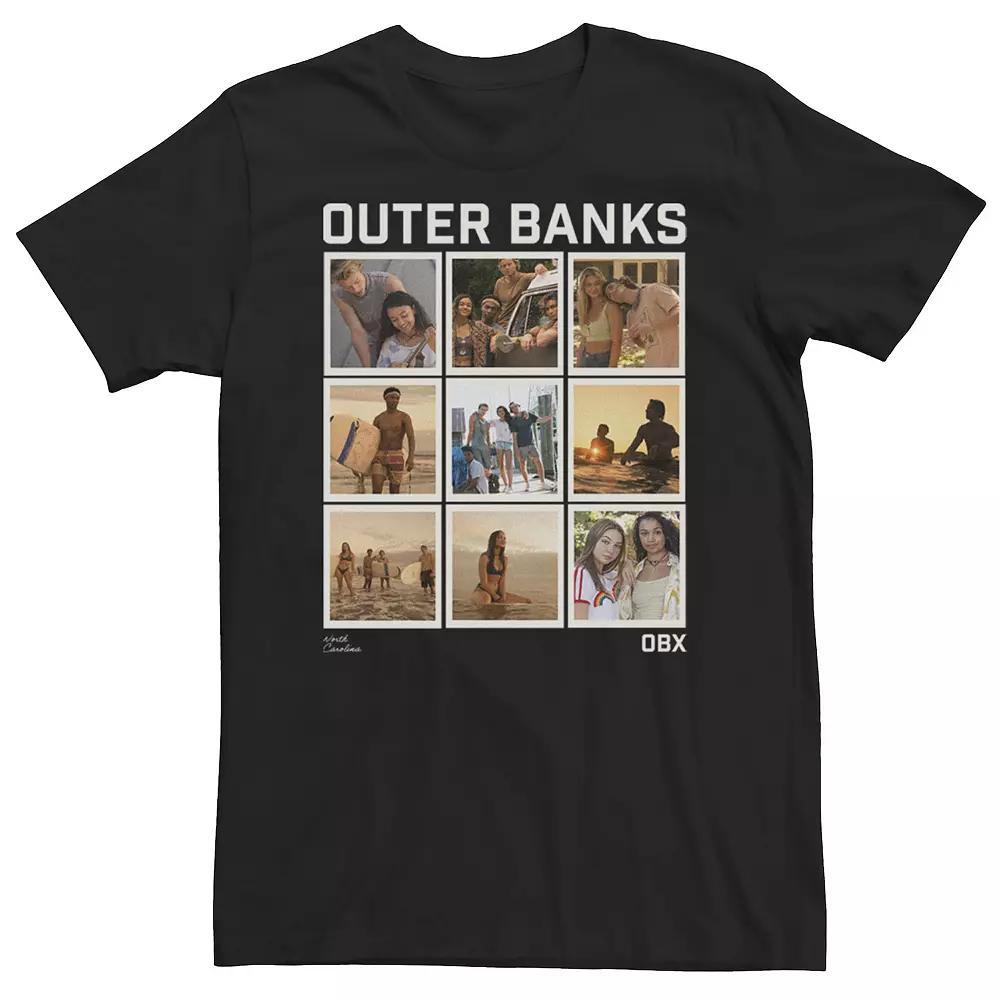 Men's Outer Banks Portrait Panels Tee, Boy's, Size: XL, Black Product Image