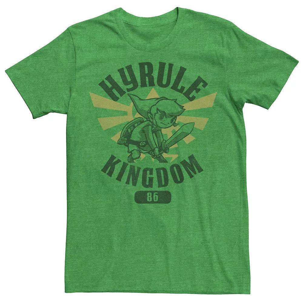 Men's Nintendo Zelda Link Collegiate Hyrule Kindom '86 Tee,  Product Image