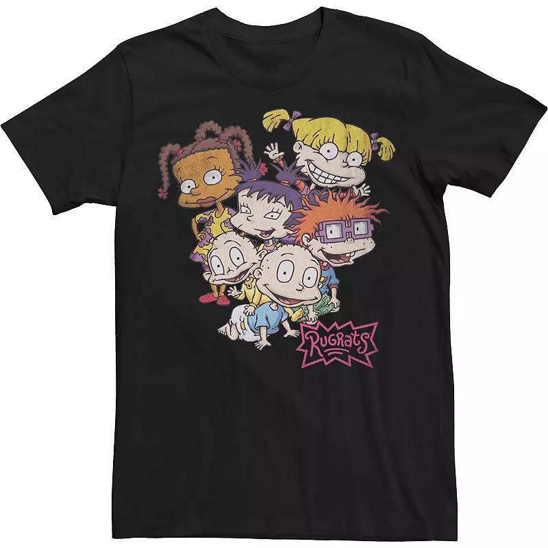 Big & Tall Rugrats Rugrats Pile Group Shot Tee, Mens Product Image