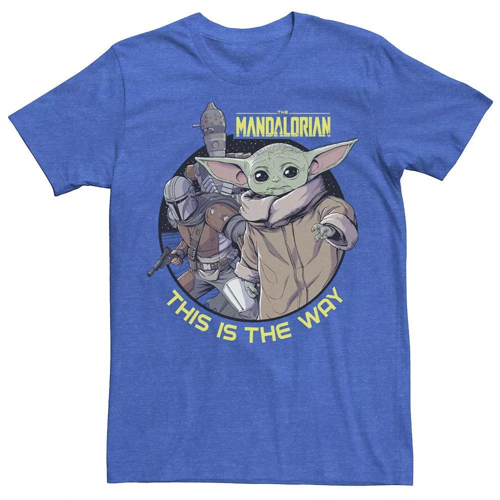 Men's Star Wars: The Mandalorian Child Group Shot This Is The Way Tee,  Product Image