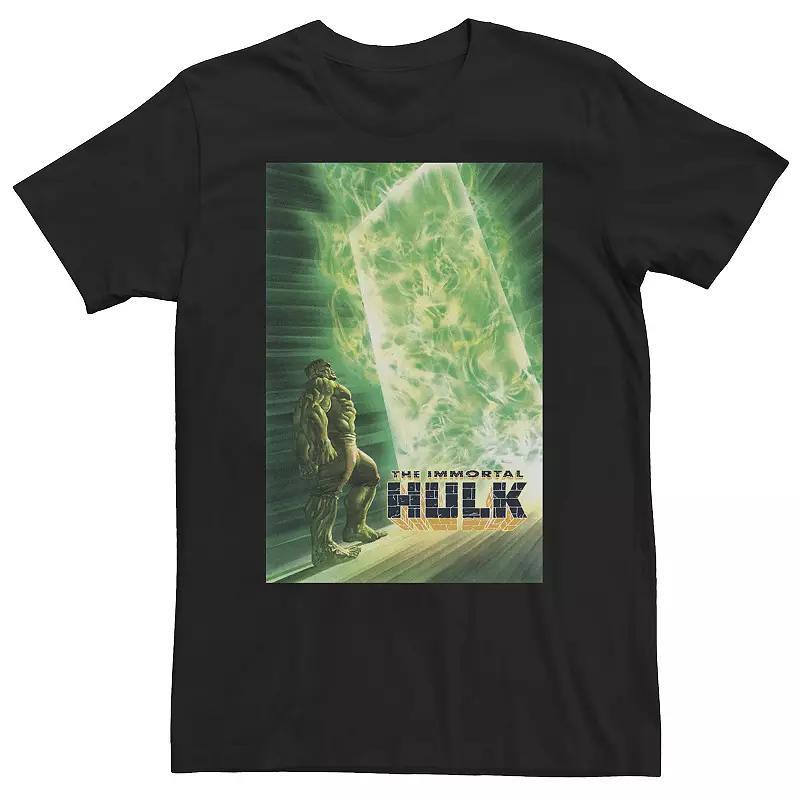 Big & Tall Marvel The Hulk and The Green Door Comic Cover Tee, Men's, Size: 3XL Tall, Black Product Image