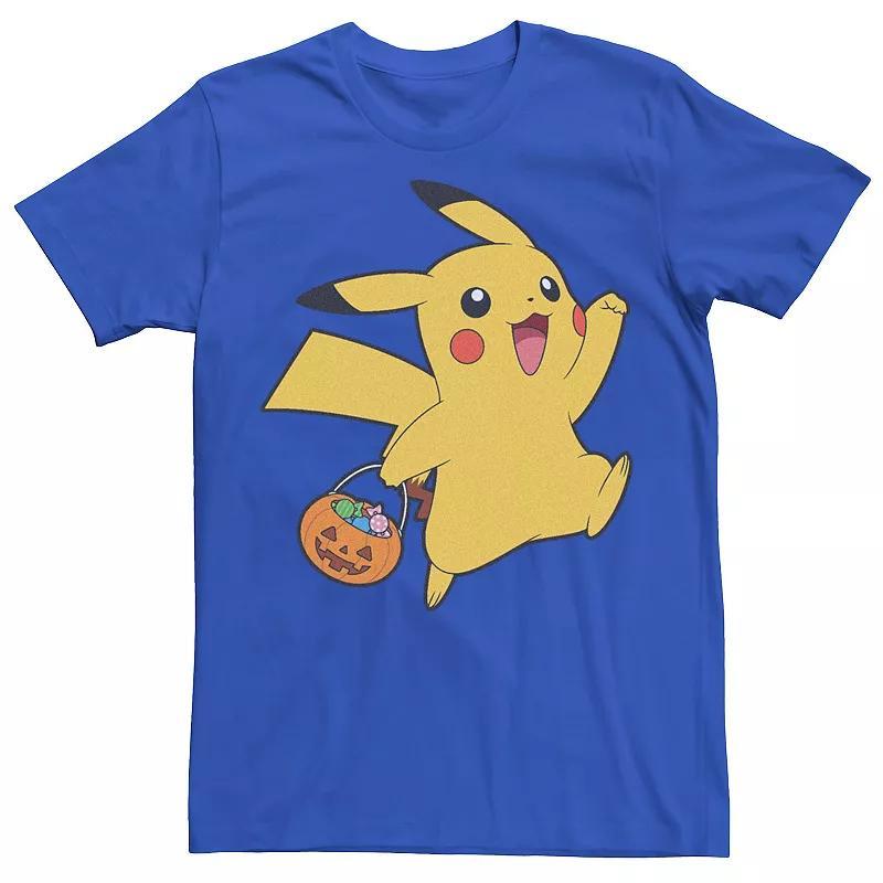 Mens Pokmon Happy Pikachu Trick Or Treat Tee Product Image