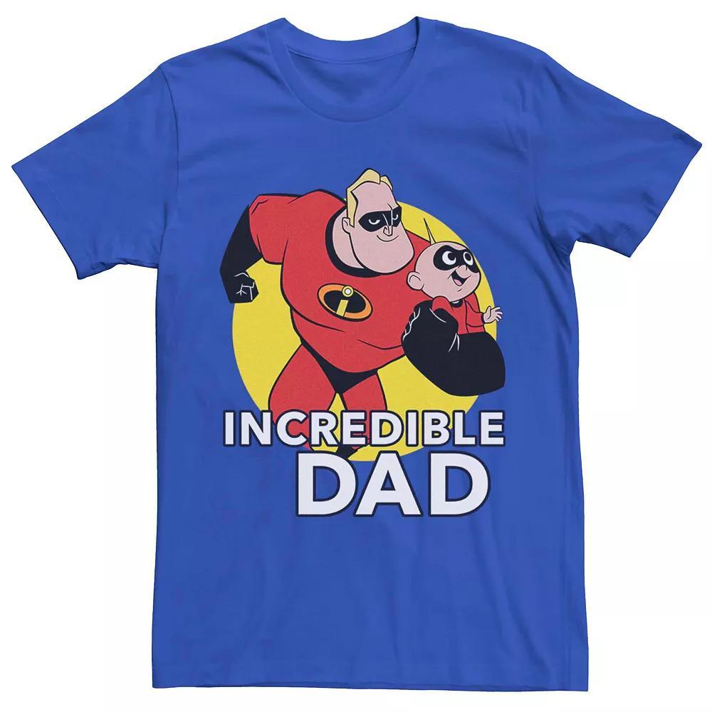 Disney / Pixar's The Incredibles 2 Men's Incredible Dad Graphic Tee, Size: Medium, Royal Product Image