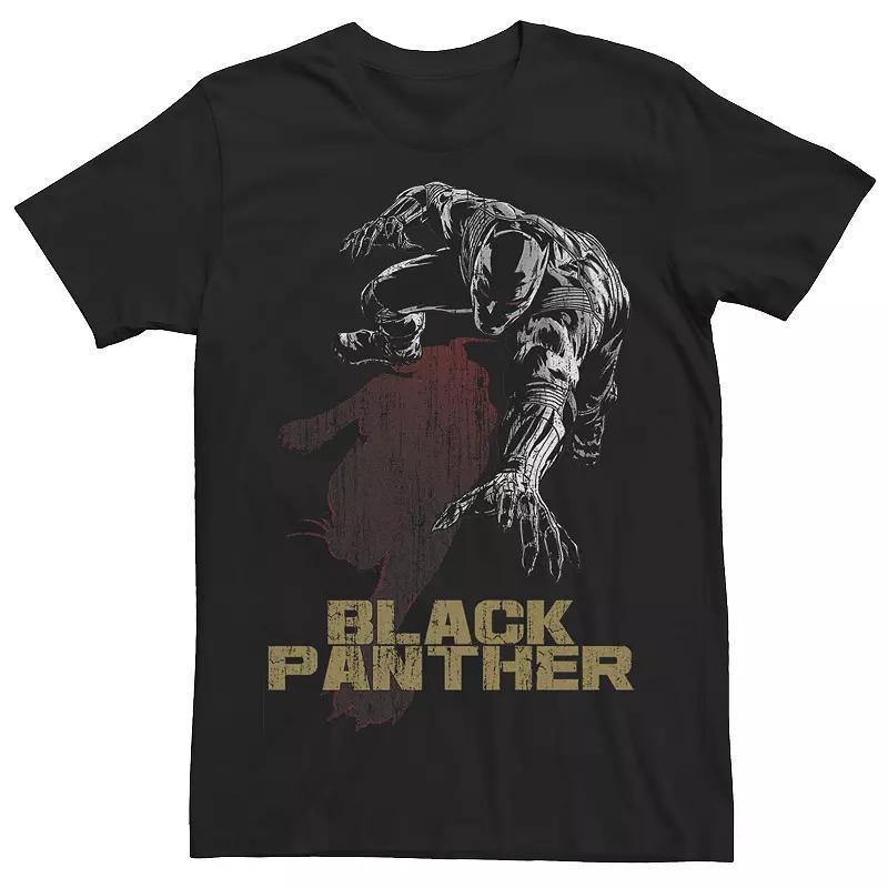 Men's Marvel Black Panther Sneaky Reachy Pouncey Kitty Tee, Size: Small Product Image