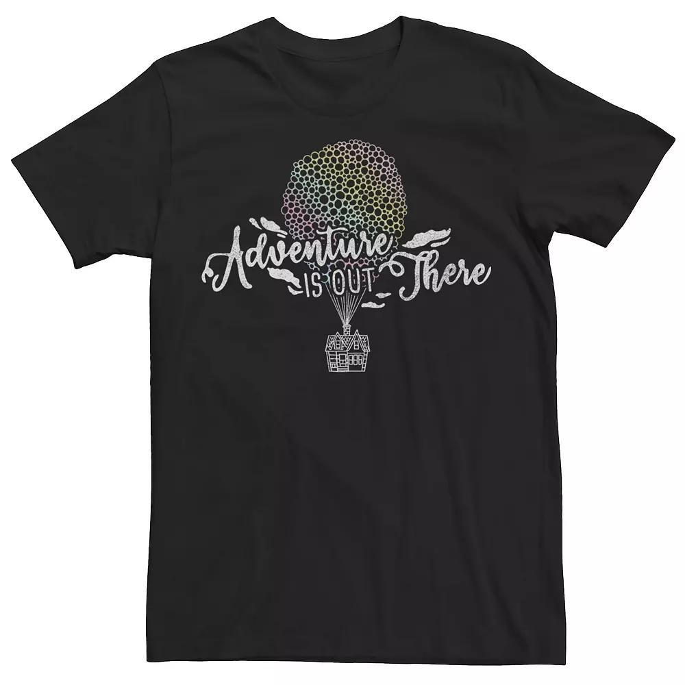 Disney / Pixar's Up Big & Tall Adventure Is Out There Outline Tee, Men's,  Product Image