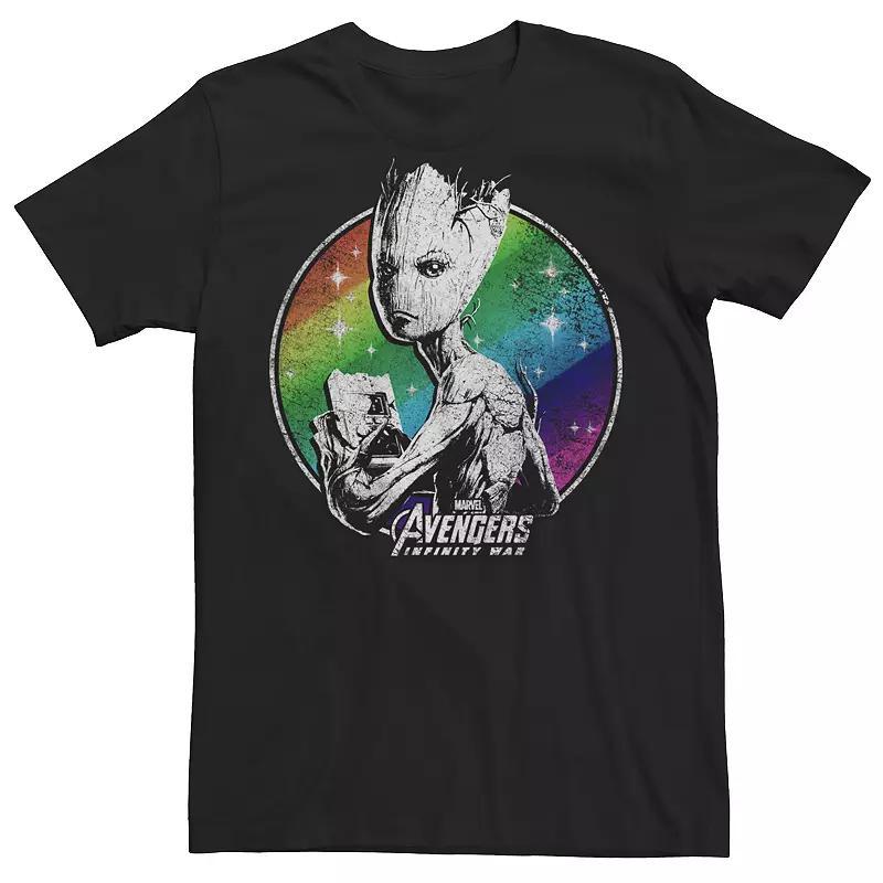 Men's Marvel Guardians Of The Galaxy Groot Nature Vibes Tee, Size: 3XL, Kelly Product Image