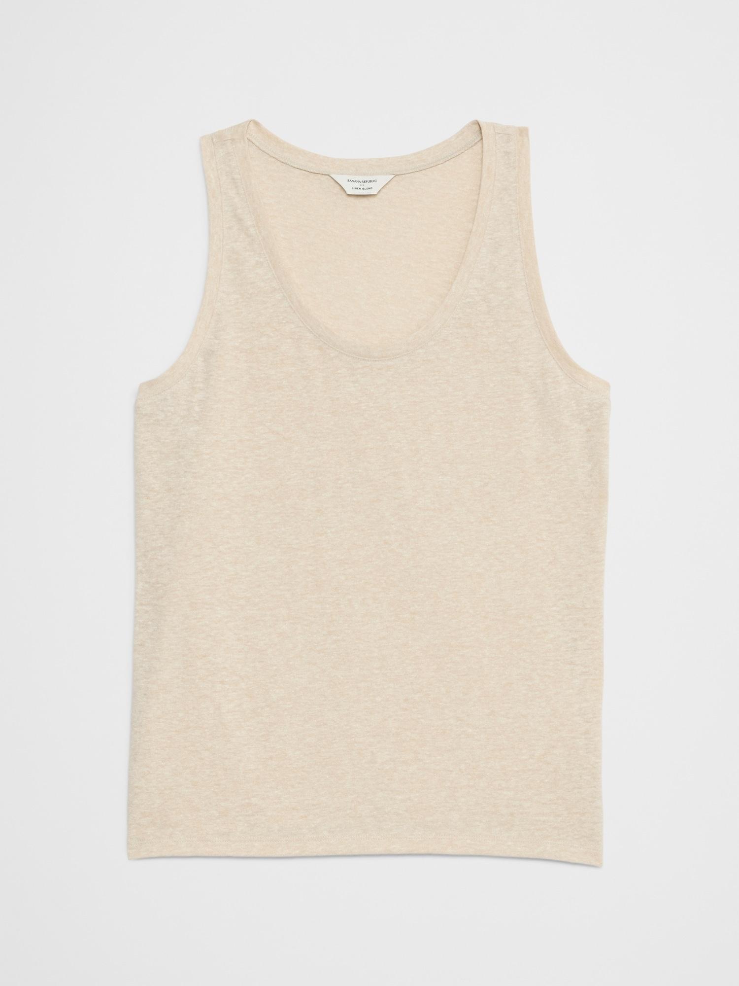 Linen-Blend Tank Product Image