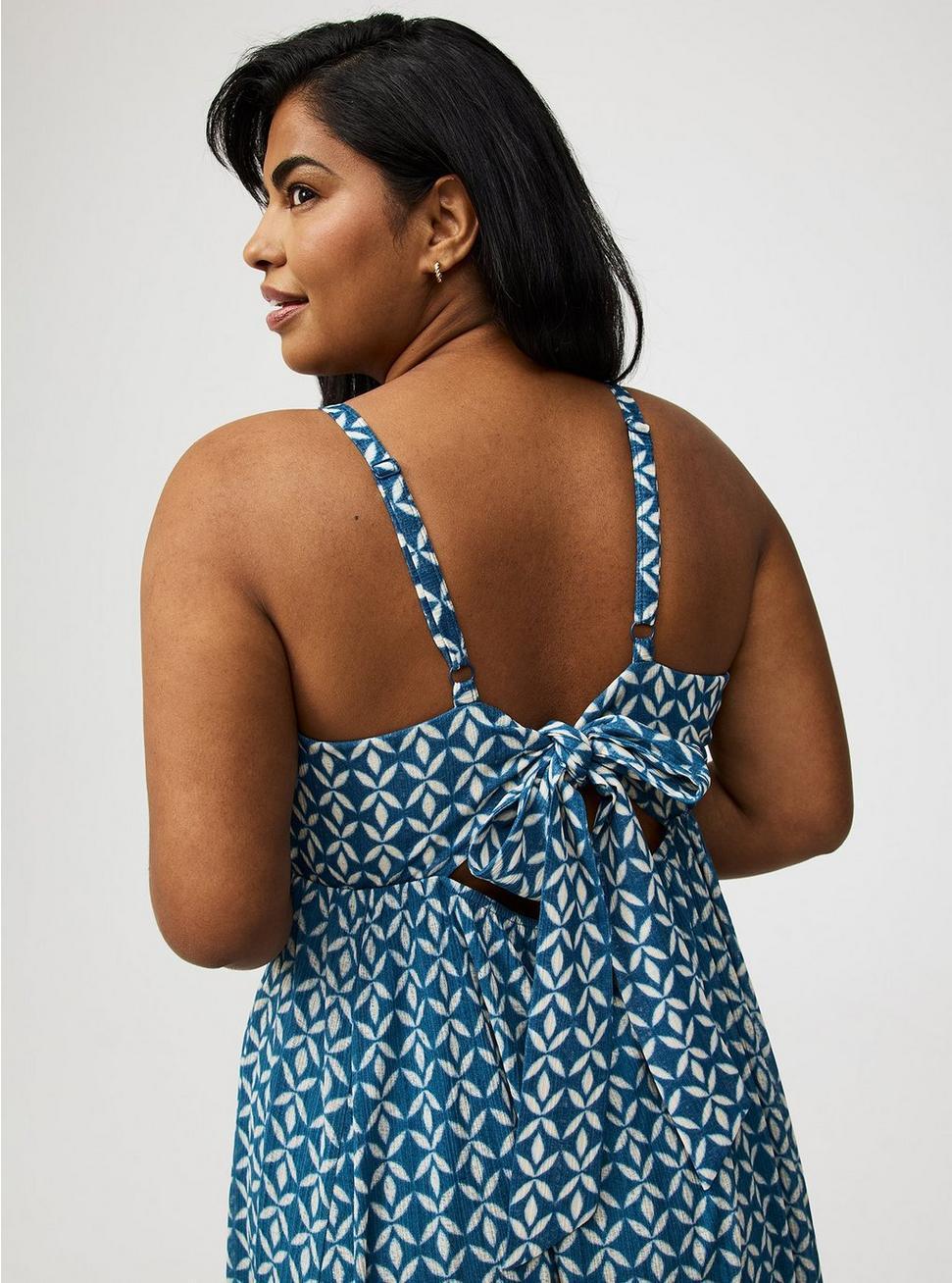 Sleeveless Tie-Back Midi Dress Product Image