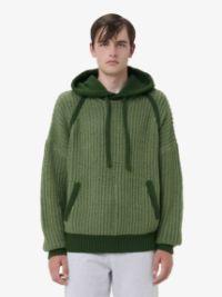 WOOL HOODIE in green | JW Anderson US  Product Image