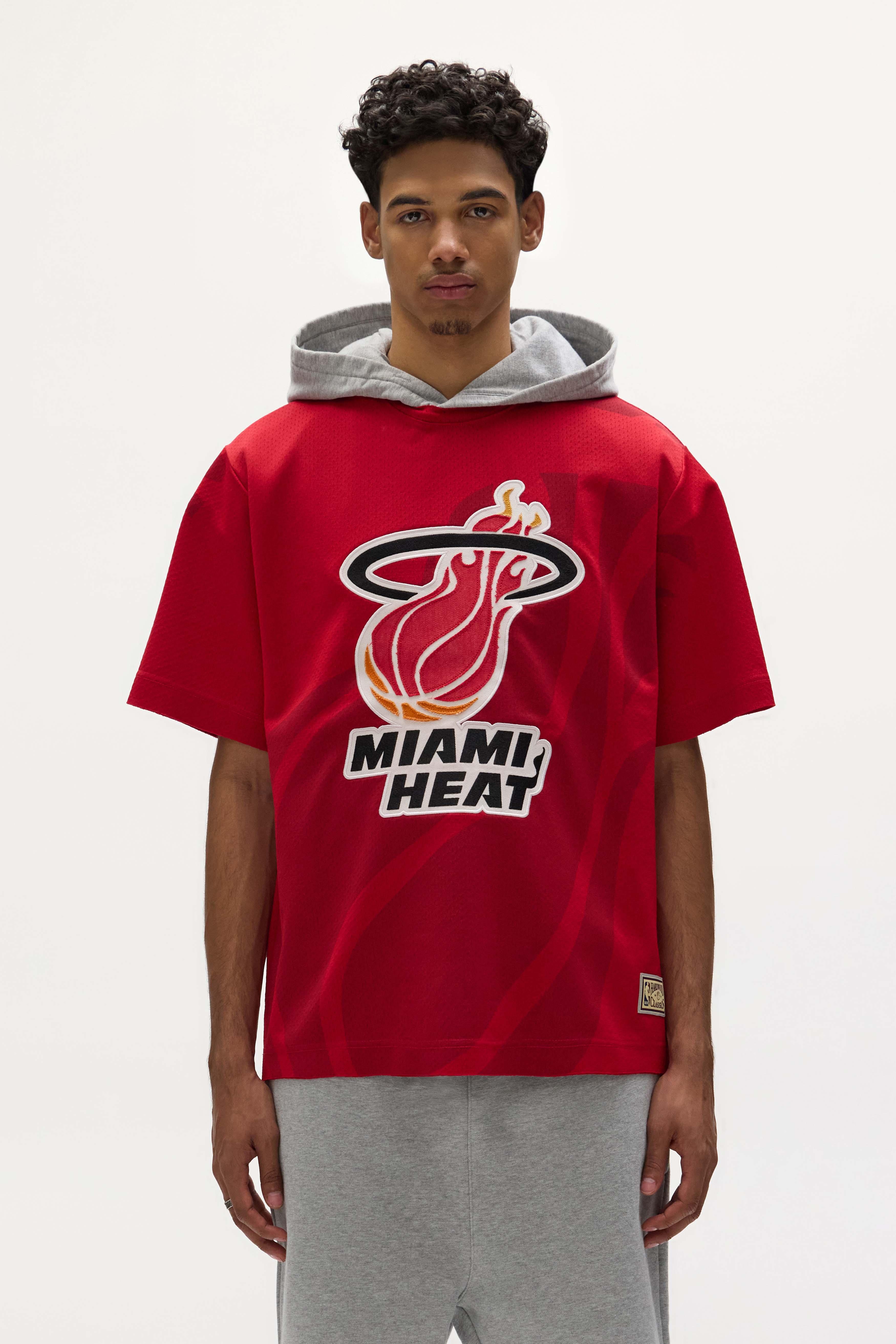 Miami Heat Mesh Tee Male Product Image