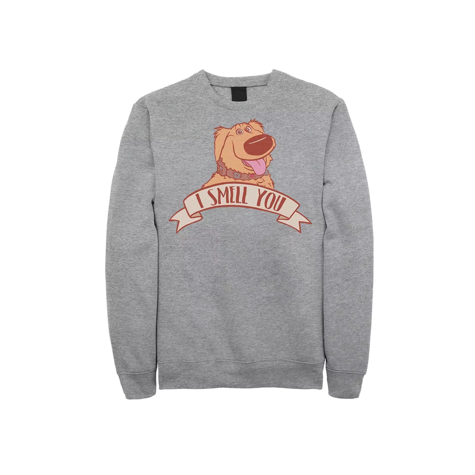 Disney / Pixar's Up Dug Men's I Smell You Portrait Sweatshirt,  Product Image