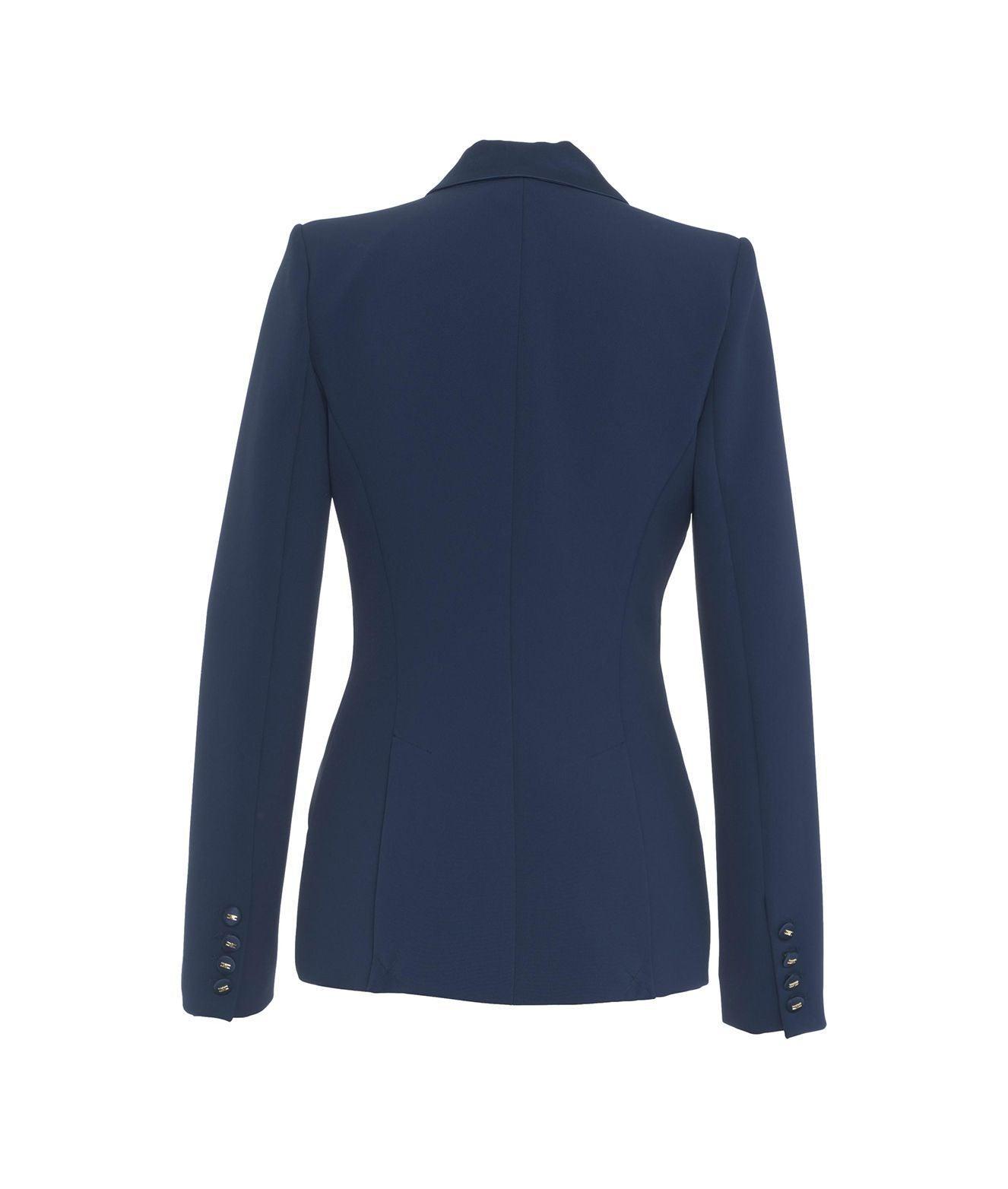 Blazer with tie neck Product Image