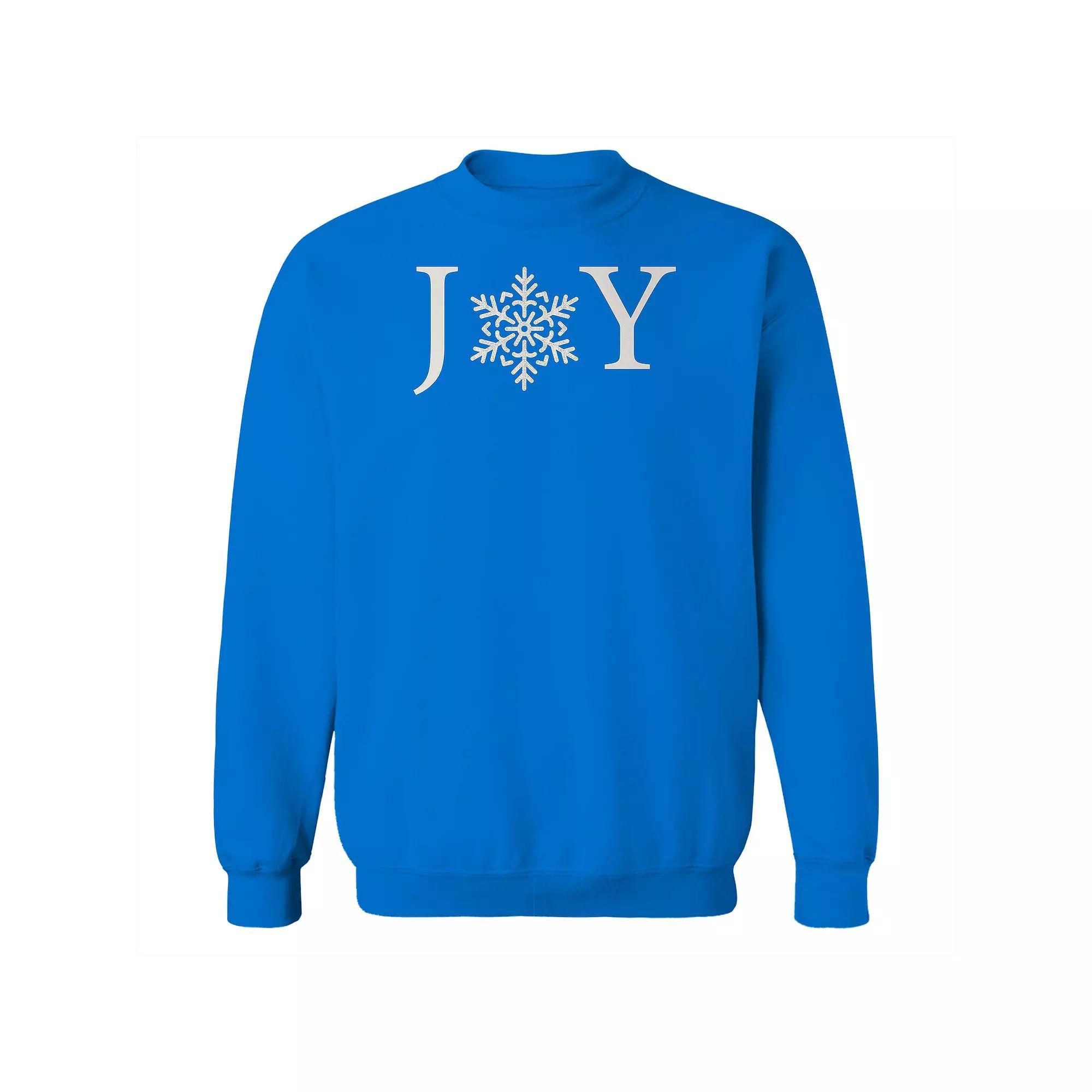 Men's JOY Fleece Sweatshirt, Adult Unisex,  Product Image