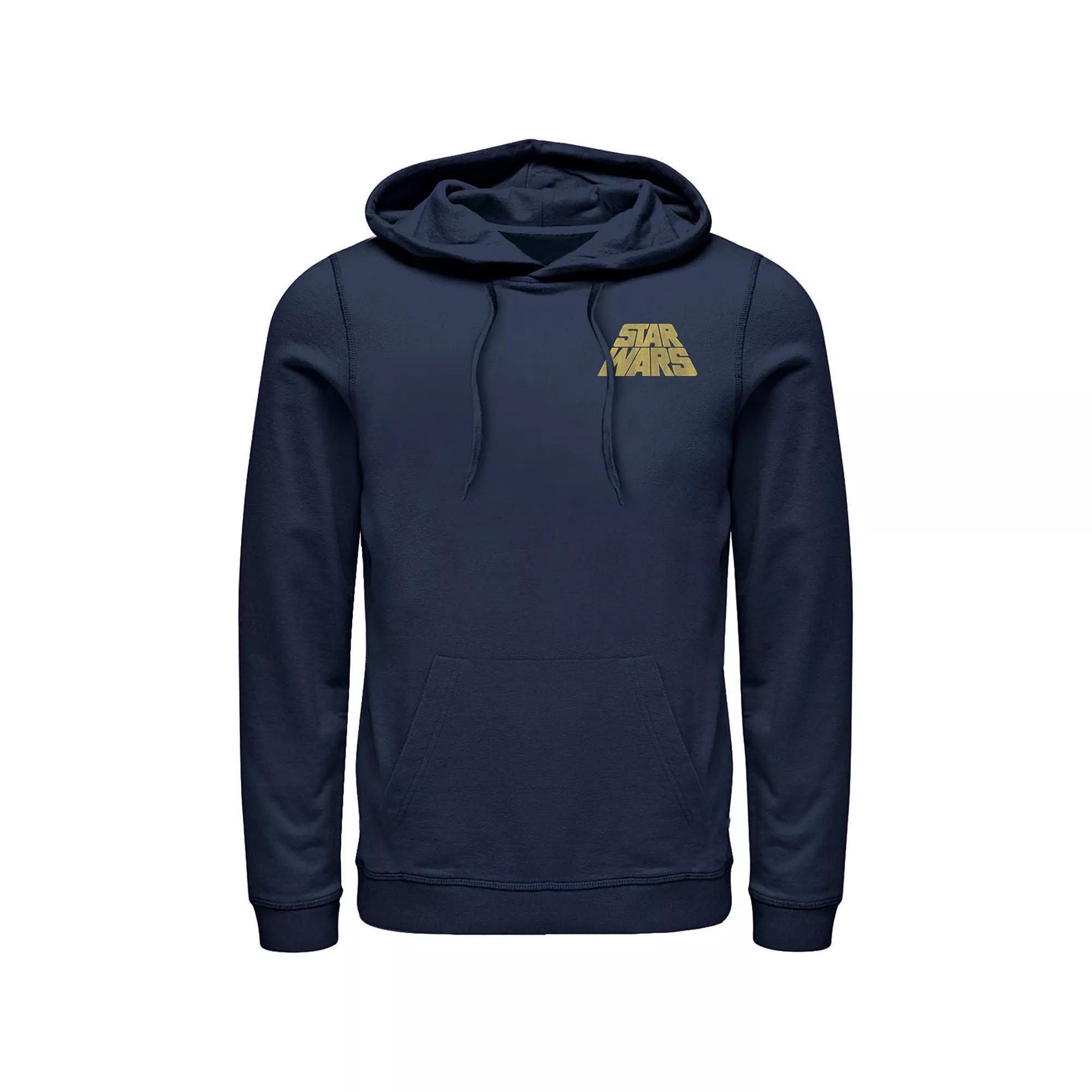 Men's Star Wars Distressed Slant Logo Z2 Hoodie,  Product Image