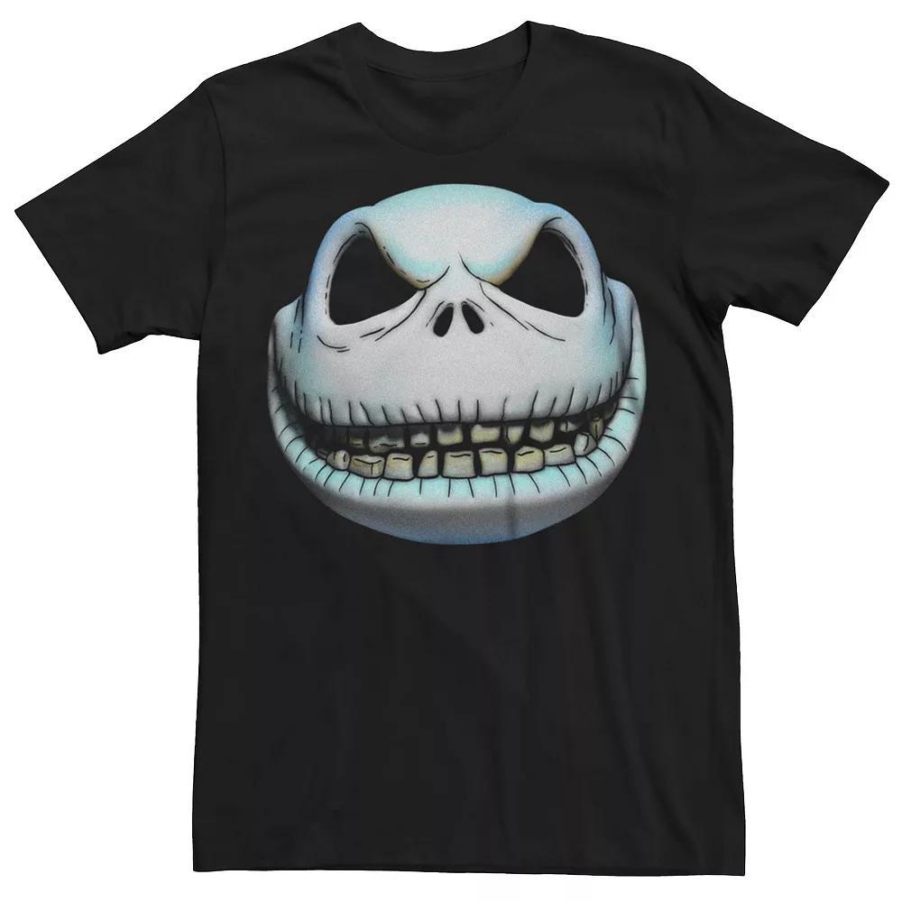 Disney's Nightmare Before Christmas Men's Jack Skellington Head Graphic Tee,  Product Image