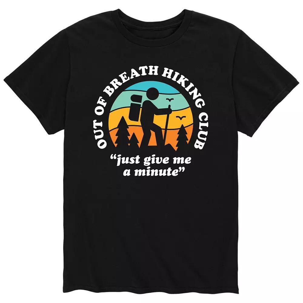 Men's Out Of Breath Hiking Club Tee,  Product Image