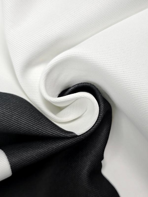 Long Sleeves Loose Contrast Color Flower Print Split-Joint Stand Collar Jackets Outerwear Product Image