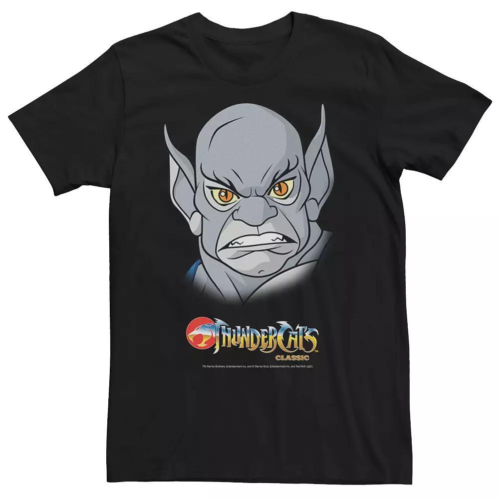 Men's ThunderCats Panthro Big Face Tee, Size: 3XL, Black Product Image