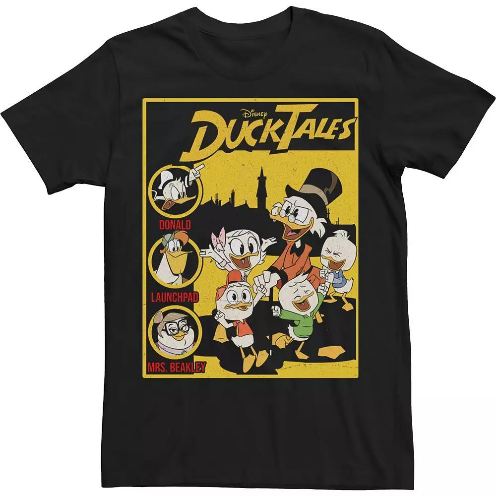 Disney's DuckTales Men's Group Shot Cover Tee,  Product Image